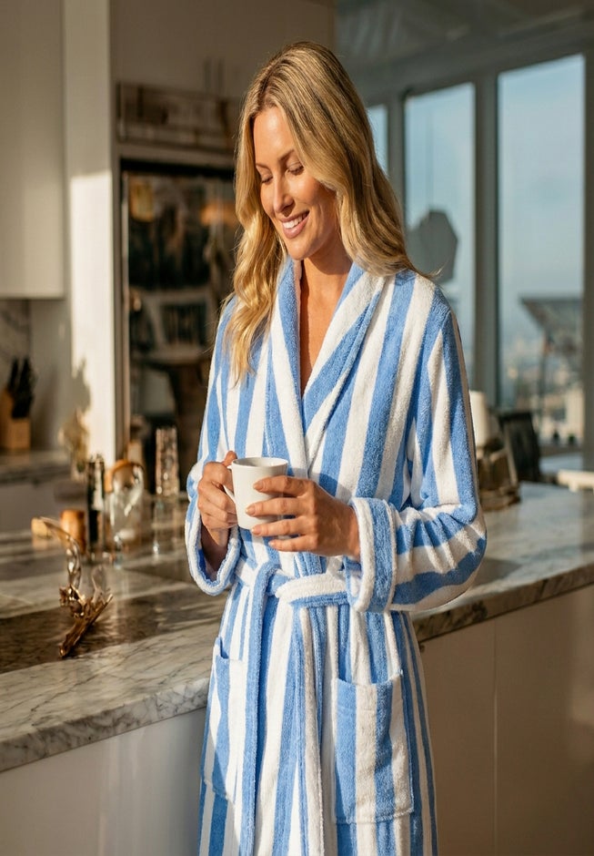 Long Terry Robe image number 4