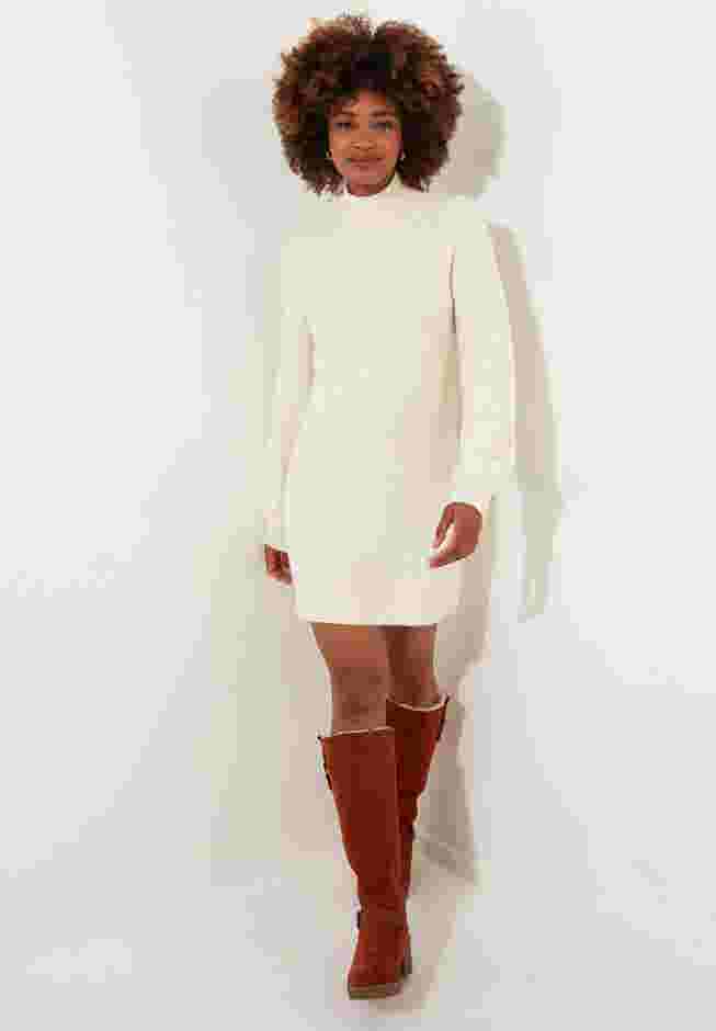 Turtleneck Sweater Dress image number 3