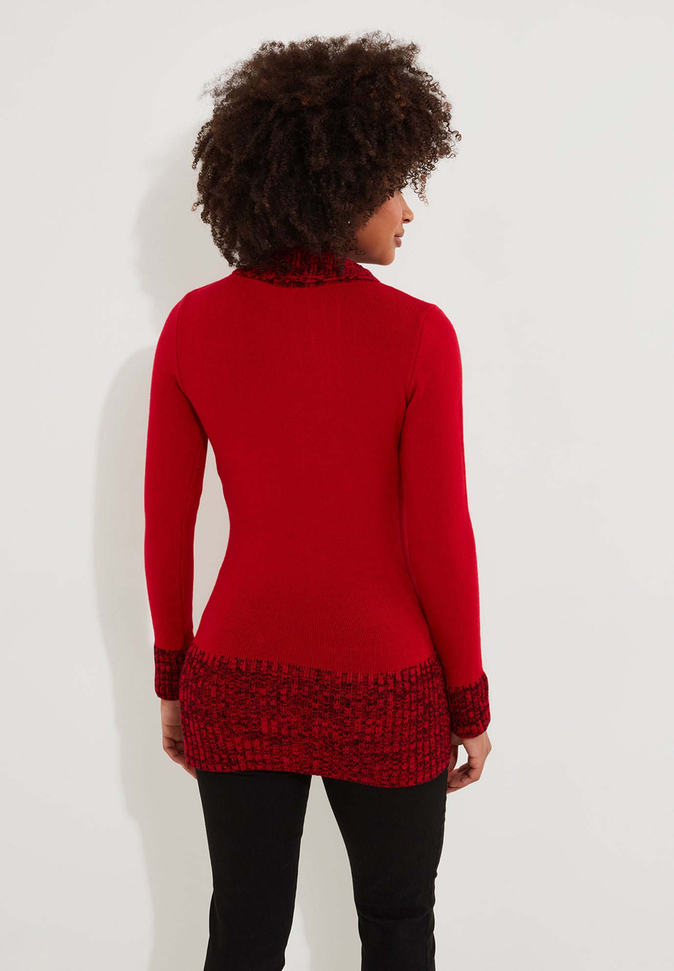 Button Cable Sweater image number 3