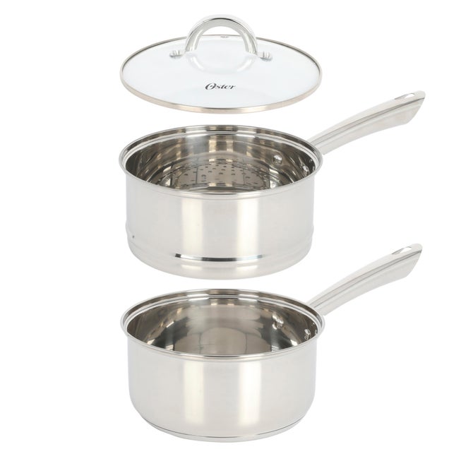 12-Piece Stainless Steel Cookware & Kitchen Tool Set image number 4
