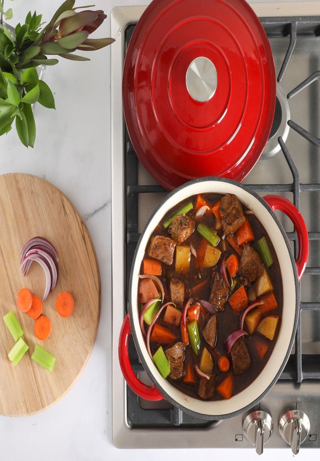 5 Qt. Enamel Cast Iron Dutch Oven image number 1