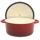 5 Qt. Enamel Cast Iron Dutch Oven image number null