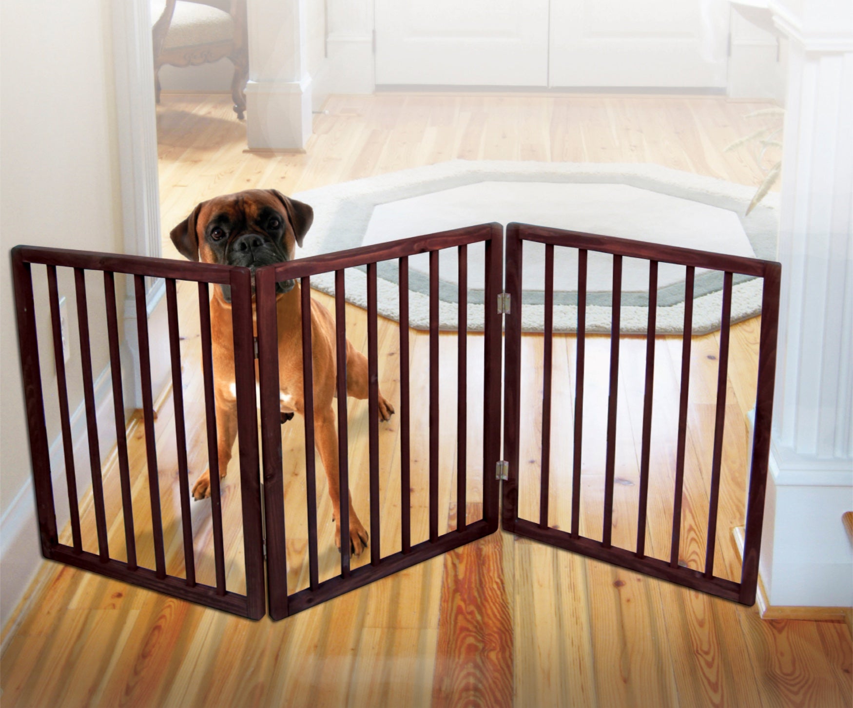 Wooden Pet Gate image number 1