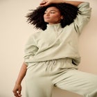 &frac14; Zip Collar Fleece Sweatshirt image number null