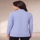 &frac14; Zip Collar French Terry Sweatshirt image number null