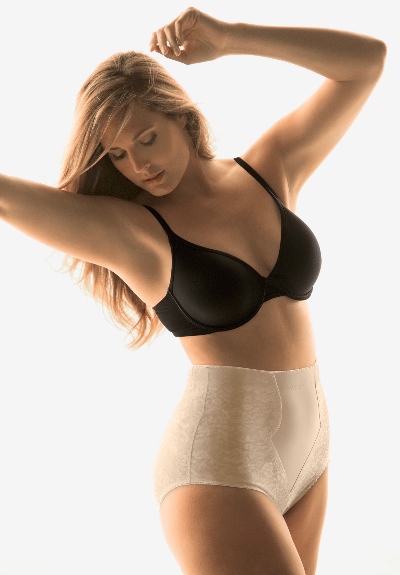 Plusform&reg; Firm Control Lace Brief Shaper image number 0