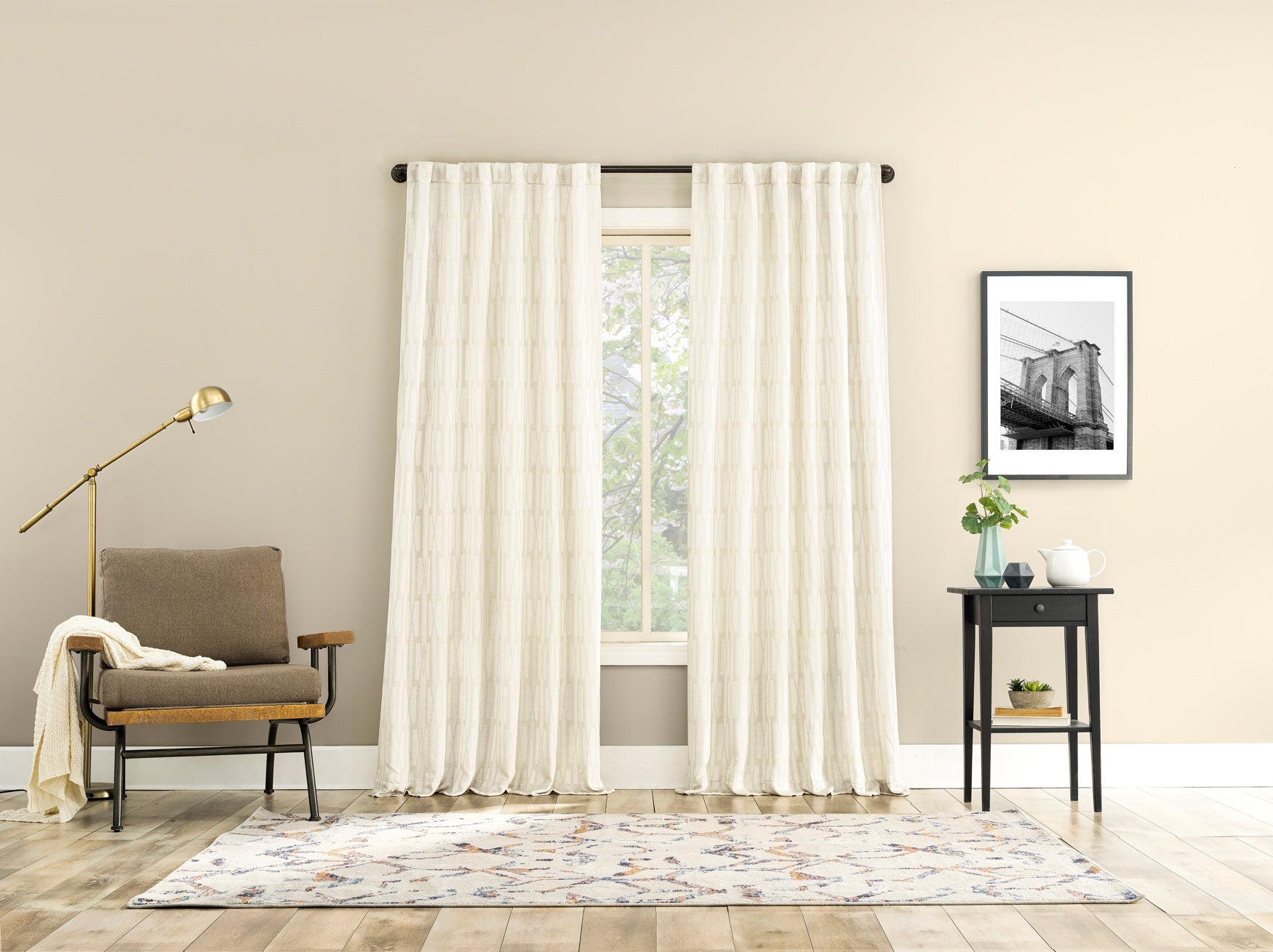 Douro Abstract Geo Window Panel  image number 0