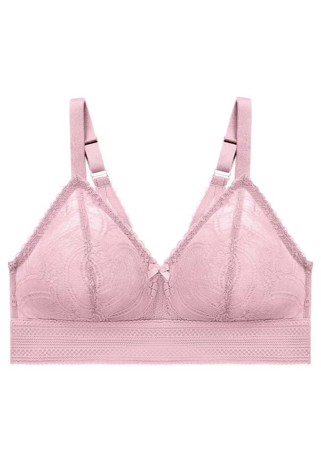 Glamorise® Bramour Gramercy Luxe Lace Bralette image number 2
