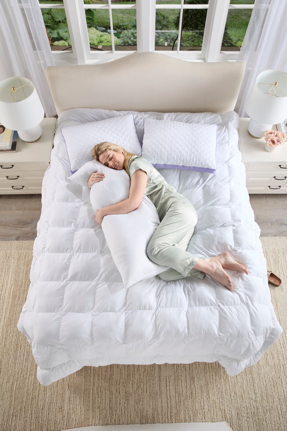  Shredded Memory Foam Body Pillow, 2-Pk. image number 1