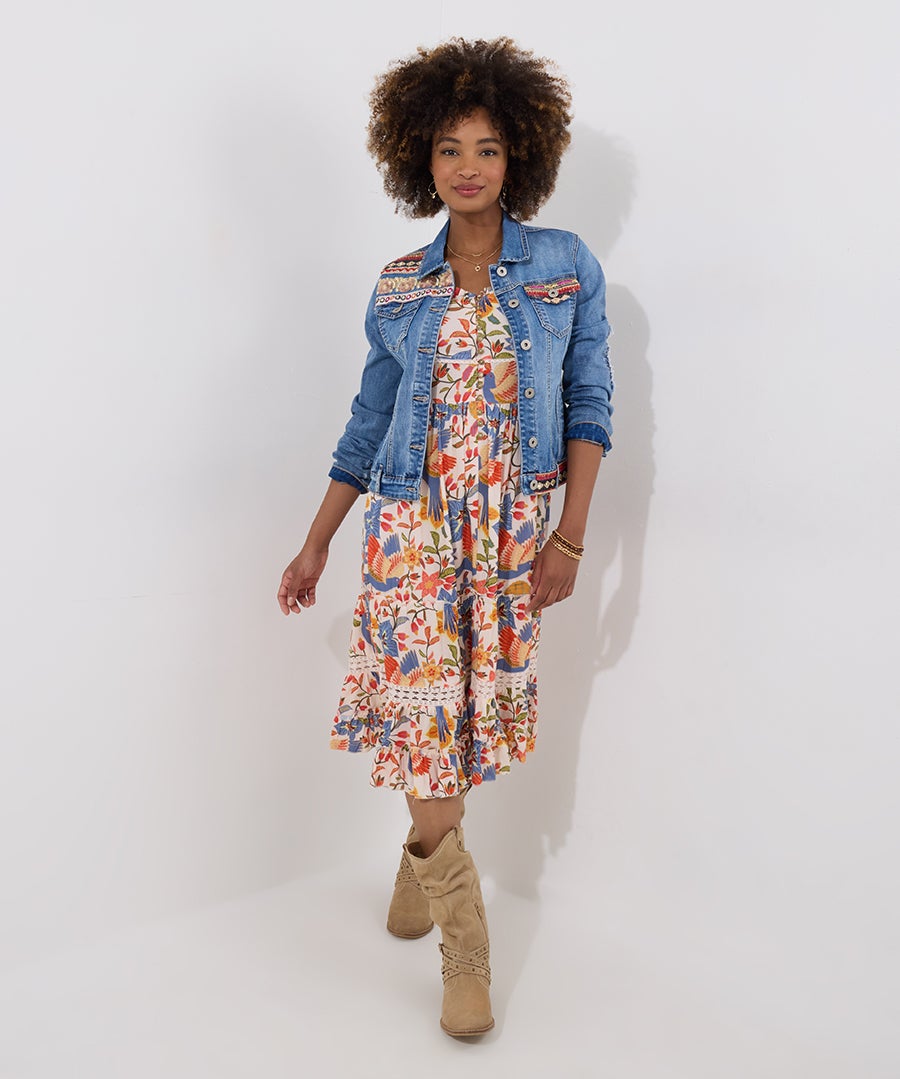 Sweetheart Midi Dress image number 3