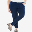 Classic Cotton Denim Straight-Leg Jean image number null