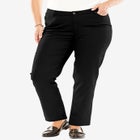 Classic Cotton Denim Straight-Leg Jean image number null