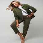 Classic Cotton Denim Straight-Leg Jean image number null