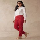 Classic Cotton Denim Straight-Leg Jean image number null