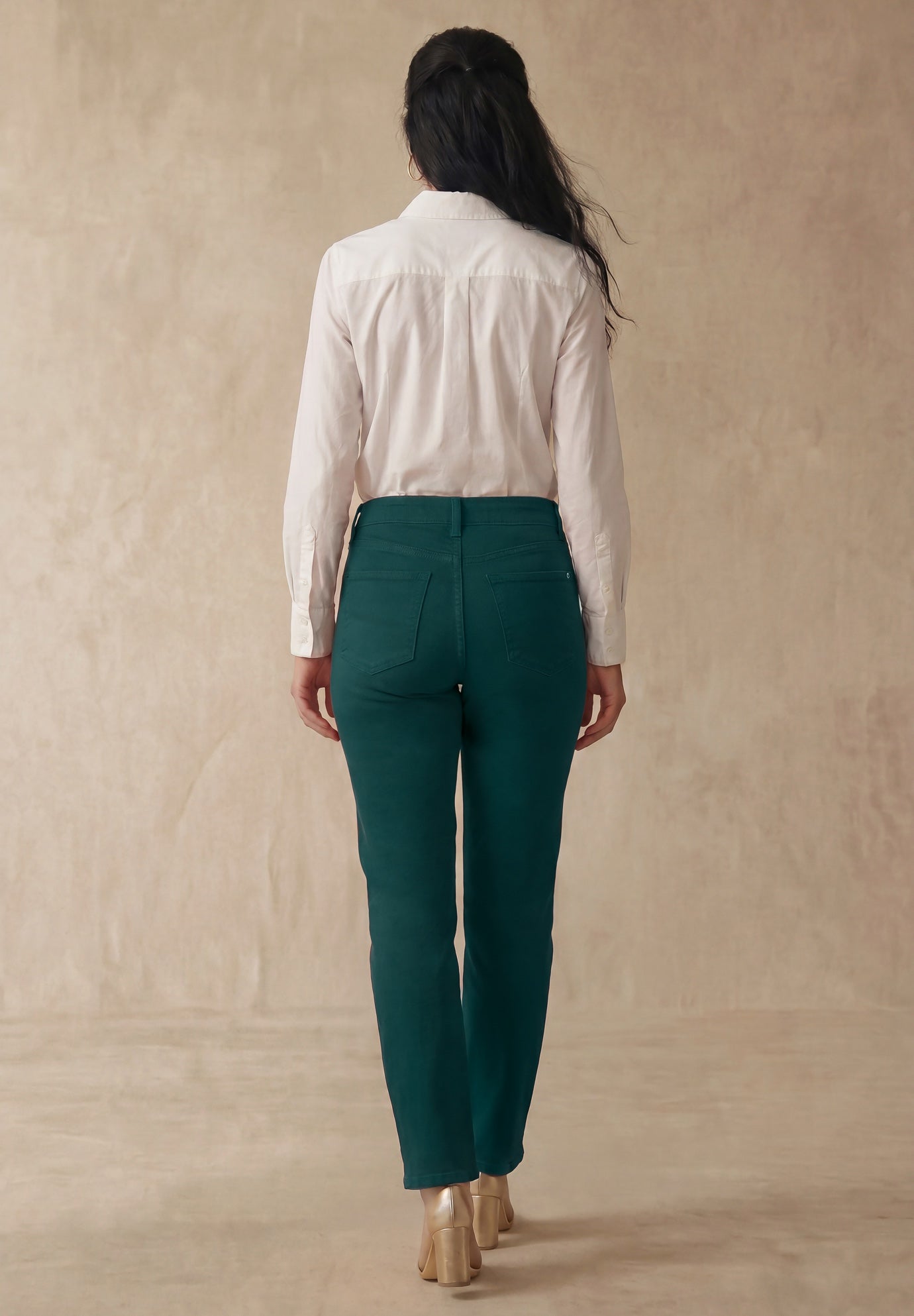 Classic Cotton Denim Straight-Leg Jean image number 2