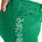 Classic Cotton Denim Straight-Leg Jean image number null