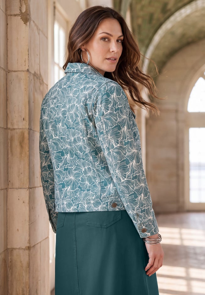 Classic Cotton Denim Jacket image number 1
