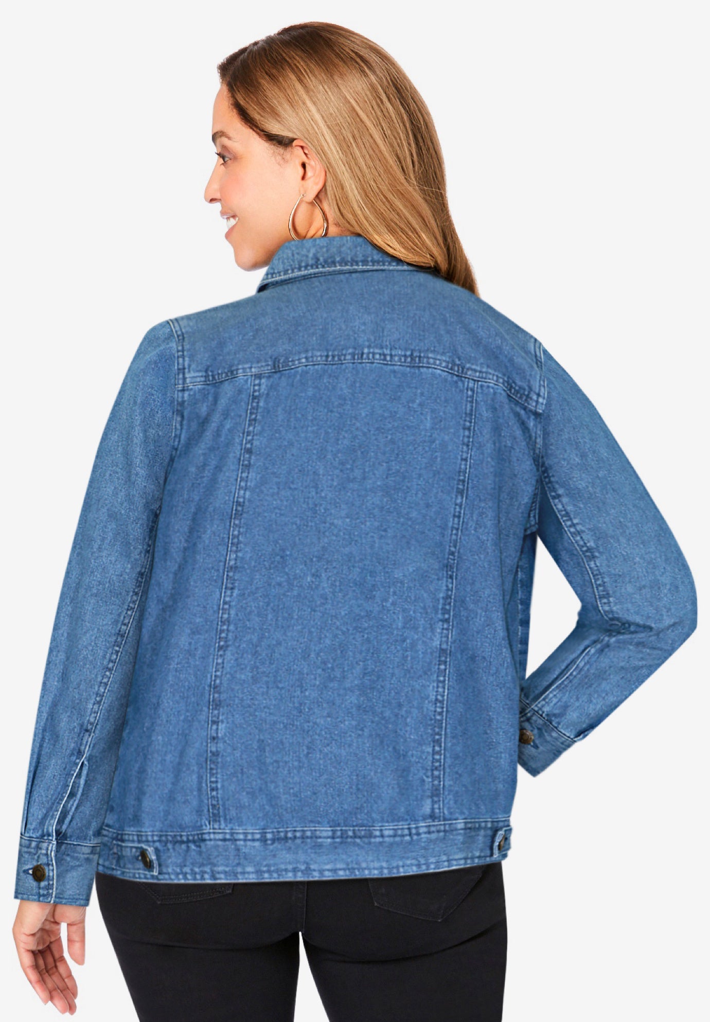 Classic Cotton Denim Jacket image number 1