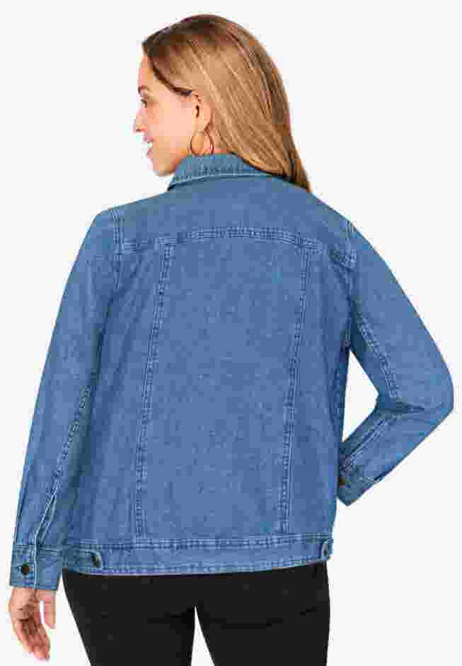 Classic Cotton Denim Jacket image number 1