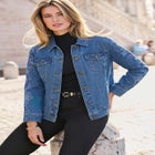 Classic Cotton Denim Jacket image number null