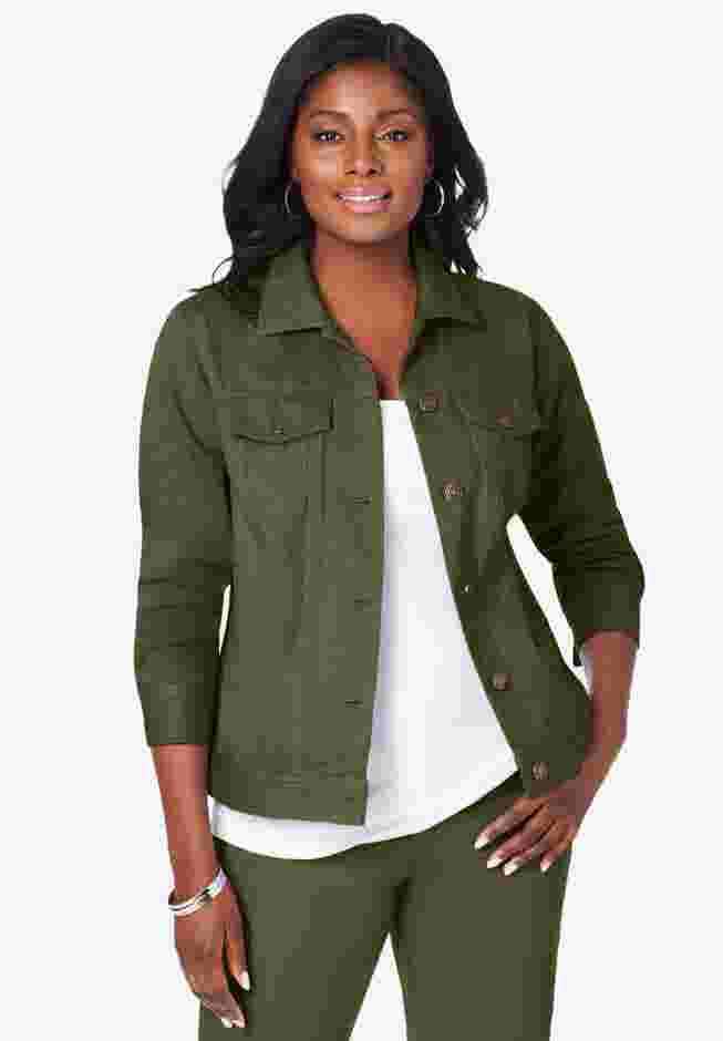Classic Cotton Denim Jacket image number 1