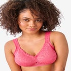 Comfort Choice&reg; Full Coverage Sling Double Band Lace Bra image number null