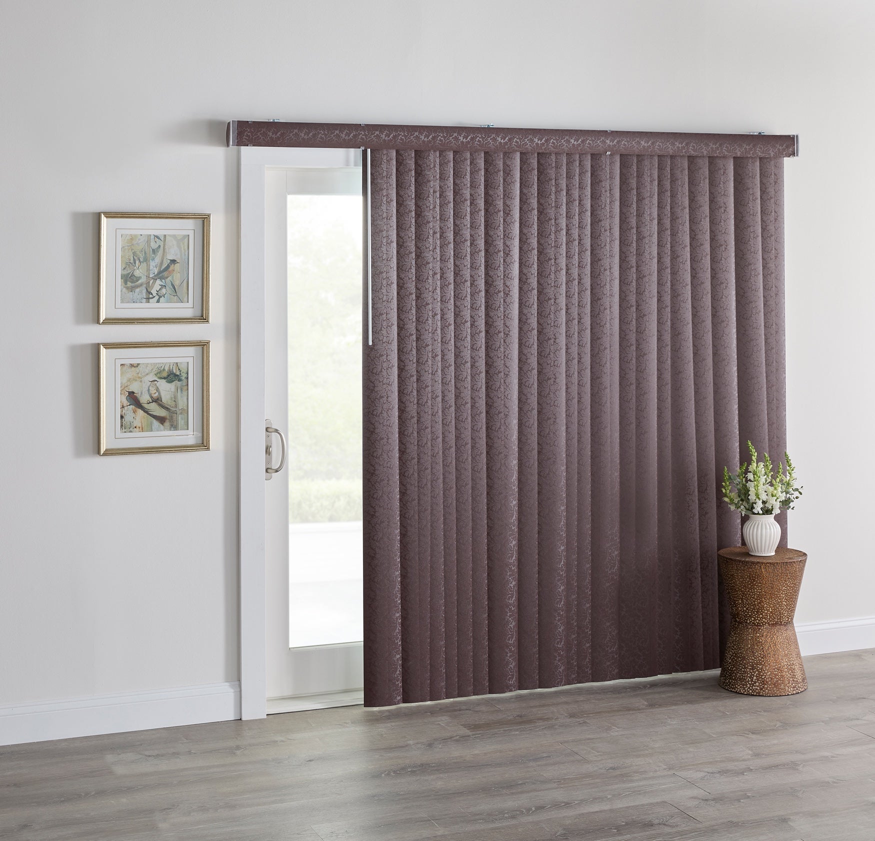 Damask Embossed Vertical Blinds image number 0