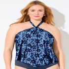 Lightweight Halter Tankini Top image number 1