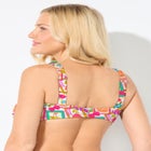 Scoop Neck Shirred Bikini Top image number 1