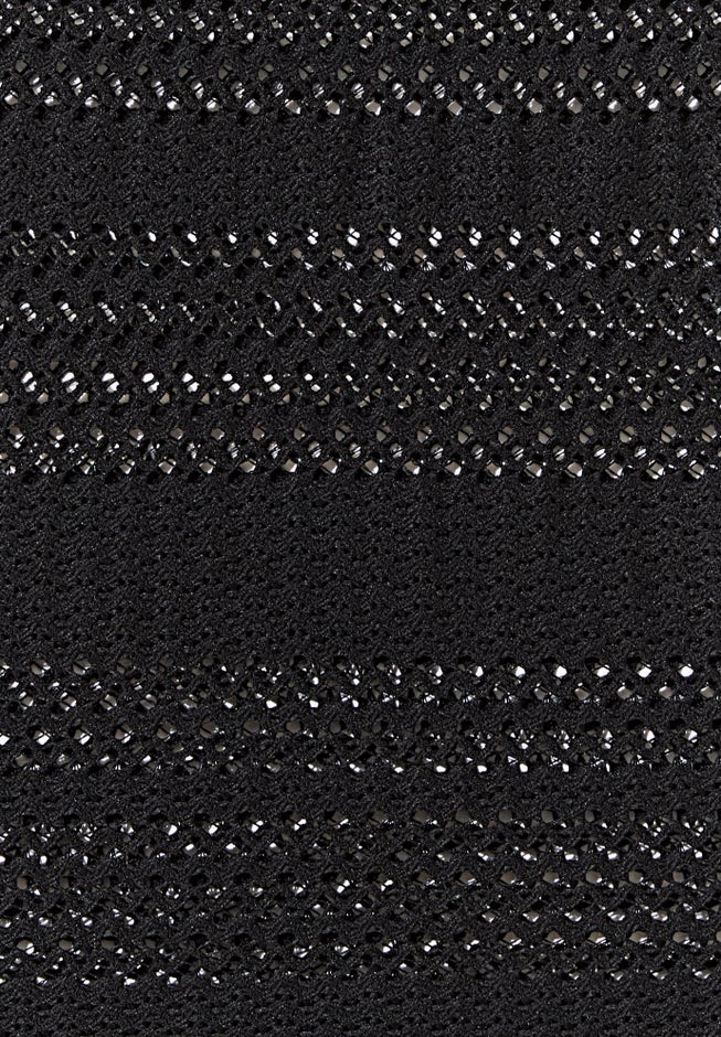 Scallop Crochet Cover Up Dress image number 4