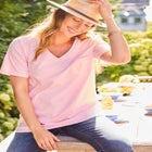 Perfect V-neck Pocket Tee image number null