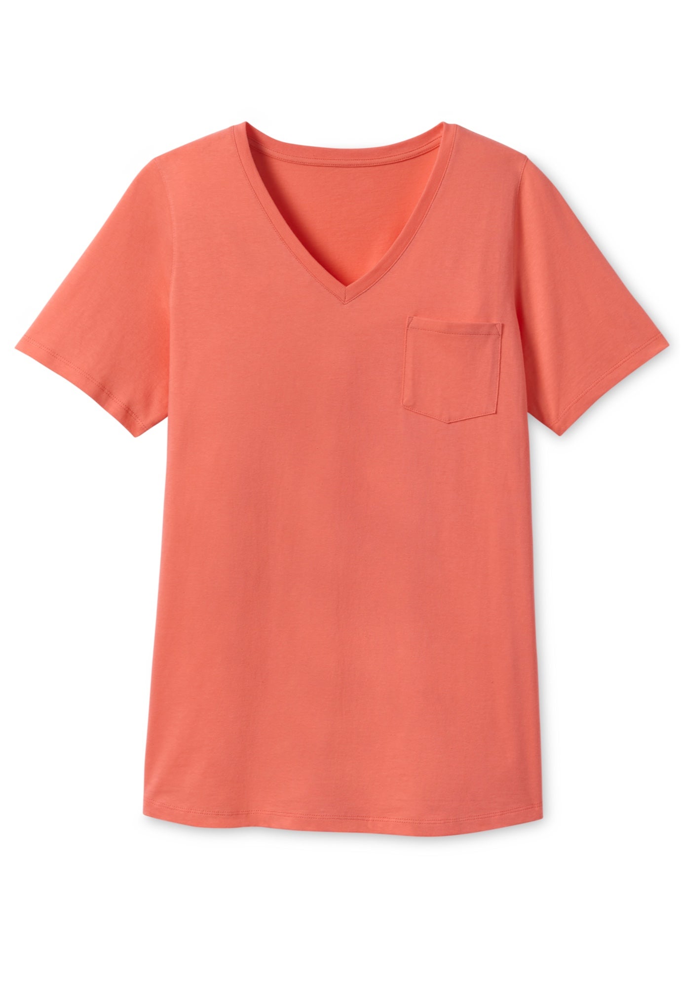 Perfect V-neck Pocket Tee image number 1