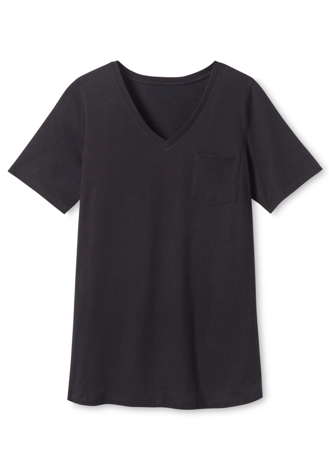 Perfect V-neck Pocket Tee image number 1
