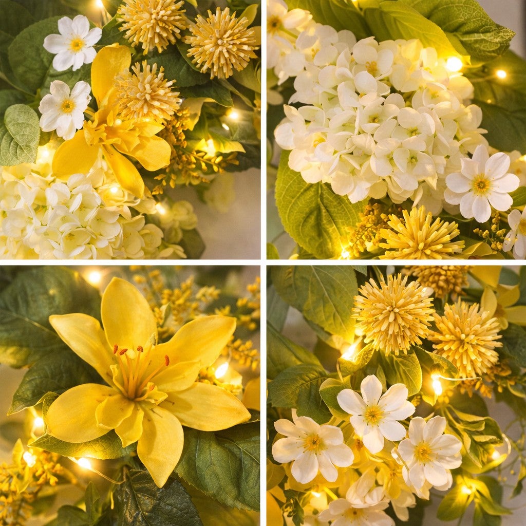 Pre-Lit Citrus Grove 6' Garland  image number 2