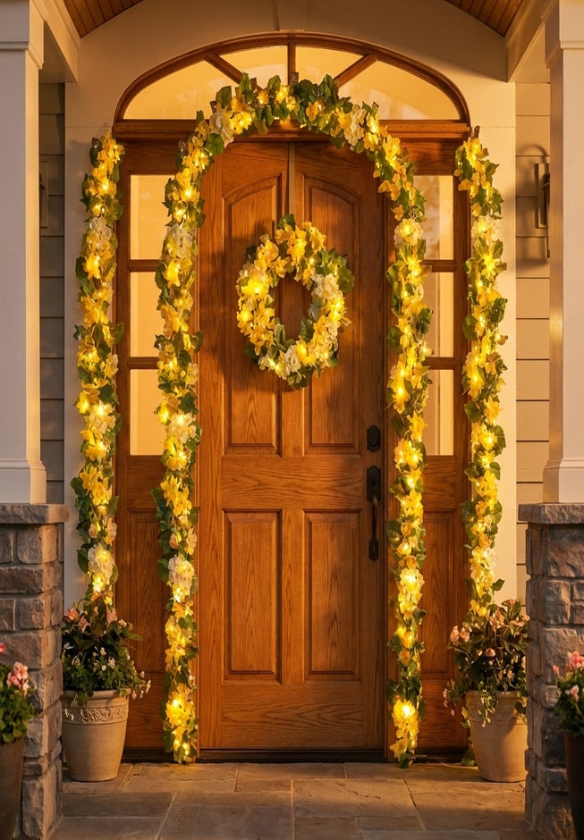 Pre-Lit Citrus Grove 6' Garland  image number 8