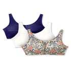 3-Pack Cotton Wireless Bra image number null