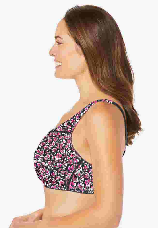 3-Pack Cotton Wireless Bra image number 2