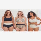 3-Pack Cotton Wireless Bra image number null