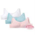 3-Pack Cotton Wireless Bra image number null