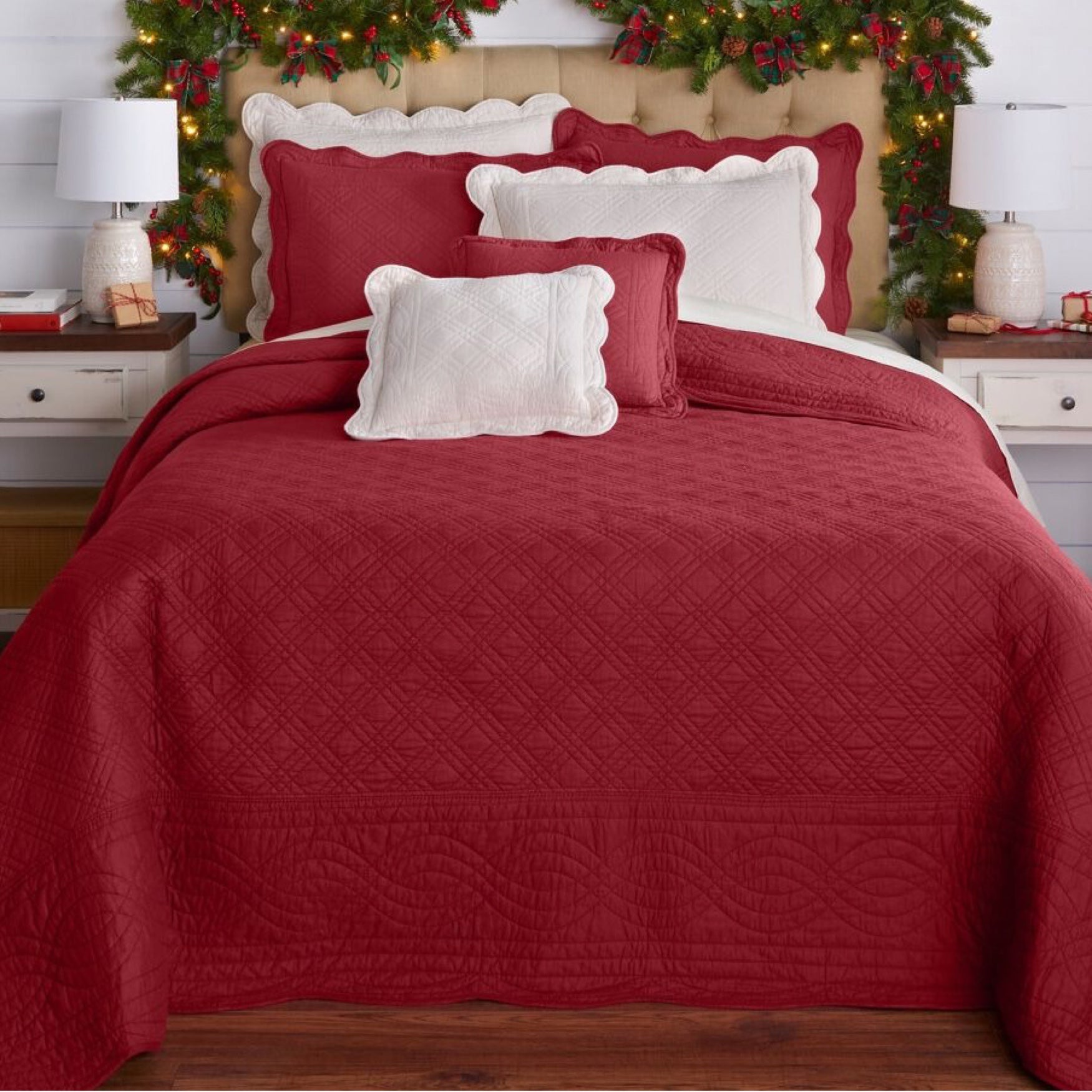 100% Cotton Florence Oversized Bedspread image number 2