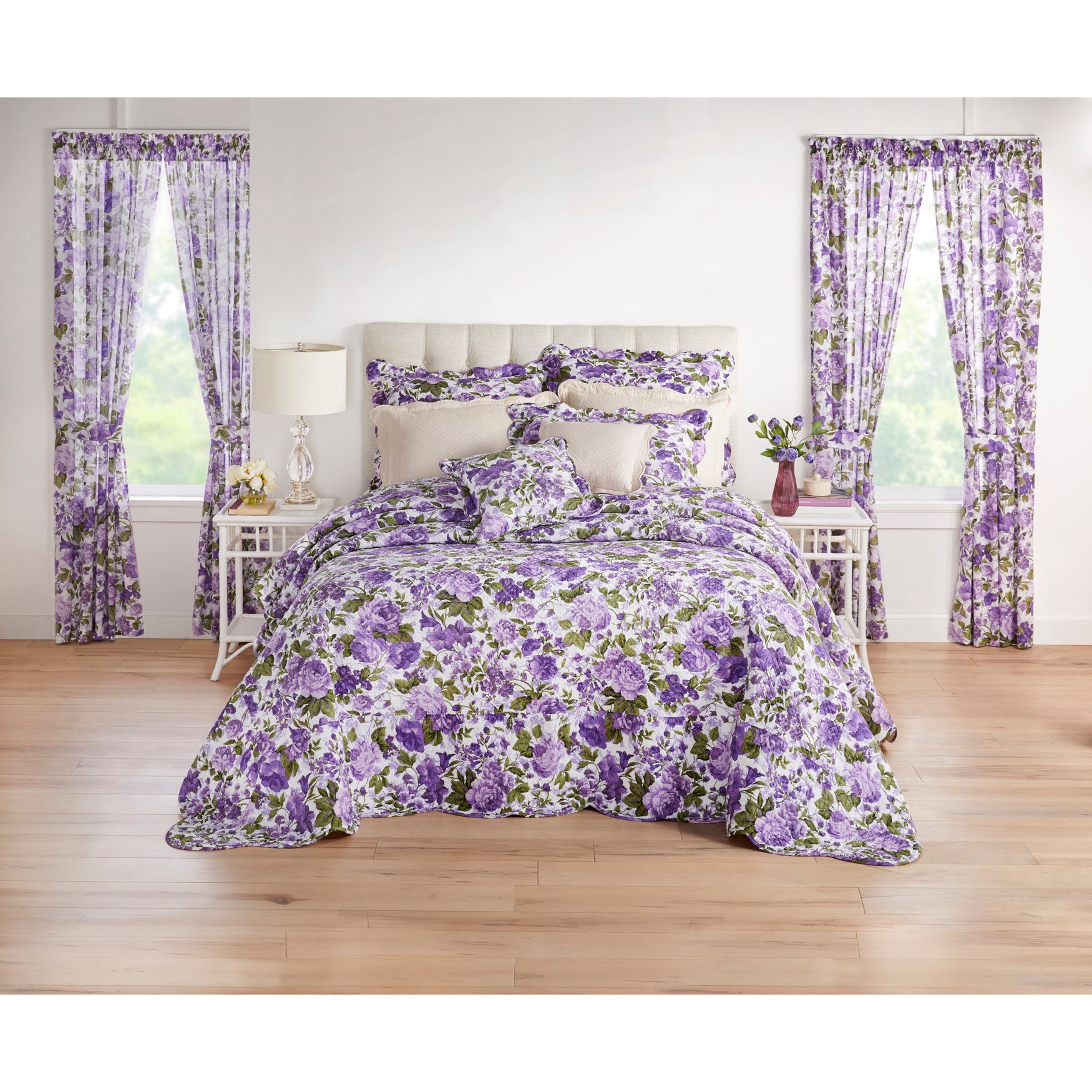 100% Cotton Florence Oversized Bedspread image number 0