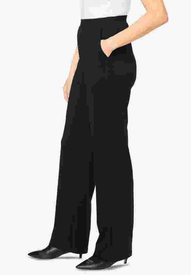 Wide-Leg Ponte Knit Pant image number 2