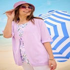 Perfect Tie-Front Bow Cardigan image number null
