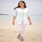 Perfect Tie-Front Bow Cardigan image number null