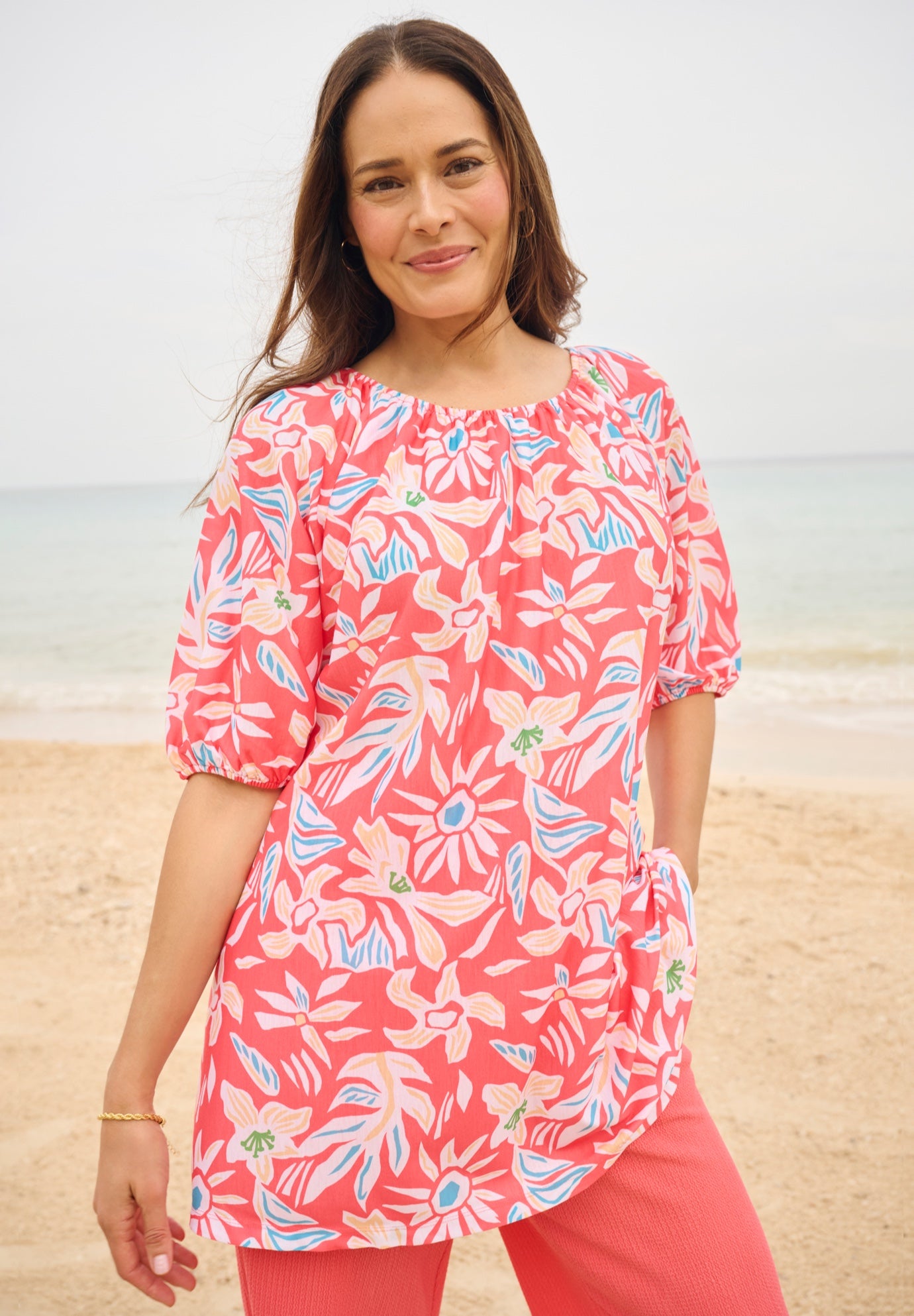 Blouson Peasant Tunic image number 0