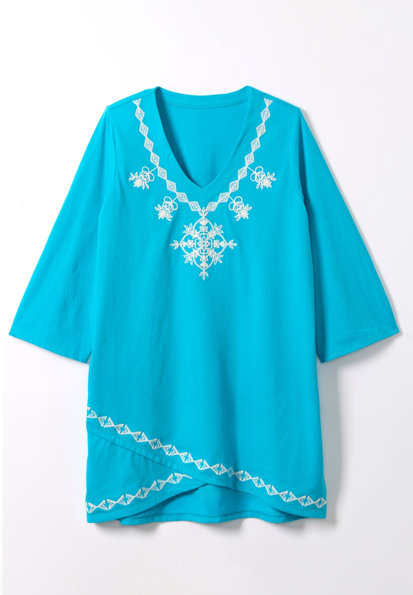 Embroidered Tulip Tunic image number 2