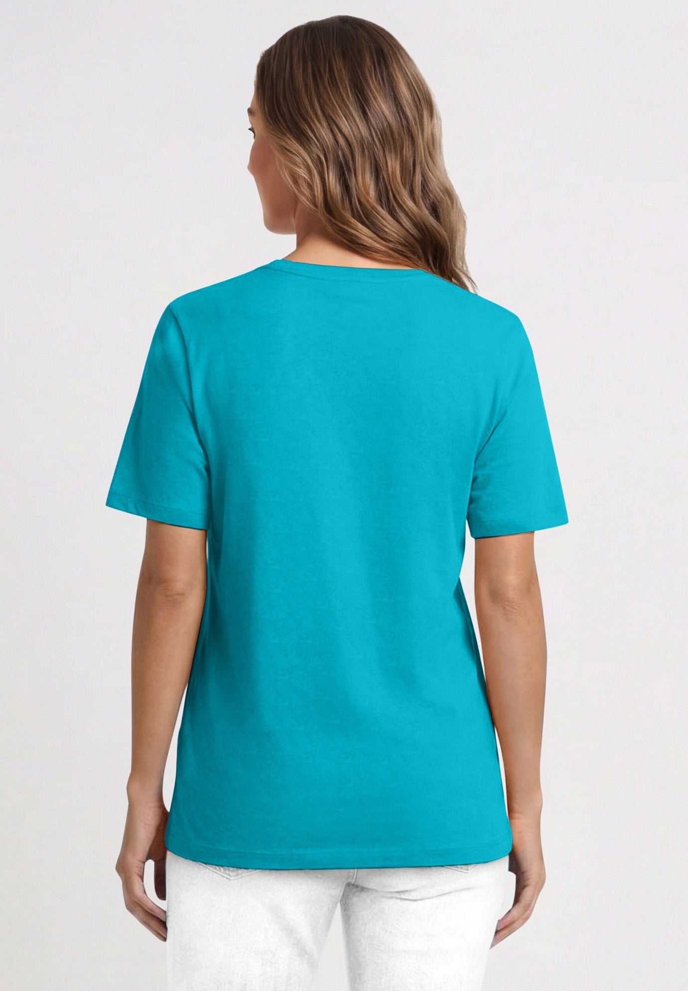Lattice Neck Tee image number 1