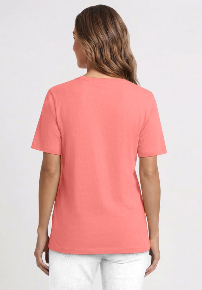 Lattice Neck Tee image number 1