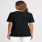 Lattice Neck Tee image number null