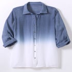 Ombr&eacute; Long-Sleeve Tunic image number null